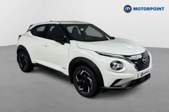 Nissan Juke N-Connecta Automatic Petrol-Electric Hybrid SUV - Stock Number (1504067) - Drivers side front corner