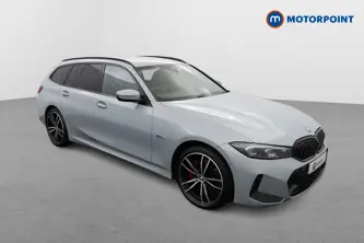 BMW 3 Series M Sport Automatic Petrol Plug-In Hybrid Estate - Stock Number (1505318) - Drivers side front corner