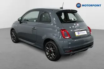 Fiat 500 Sport Manual Petrol-Electric Hybrid Hatchback - Stock Number (1509550) - Passenger side rear corner