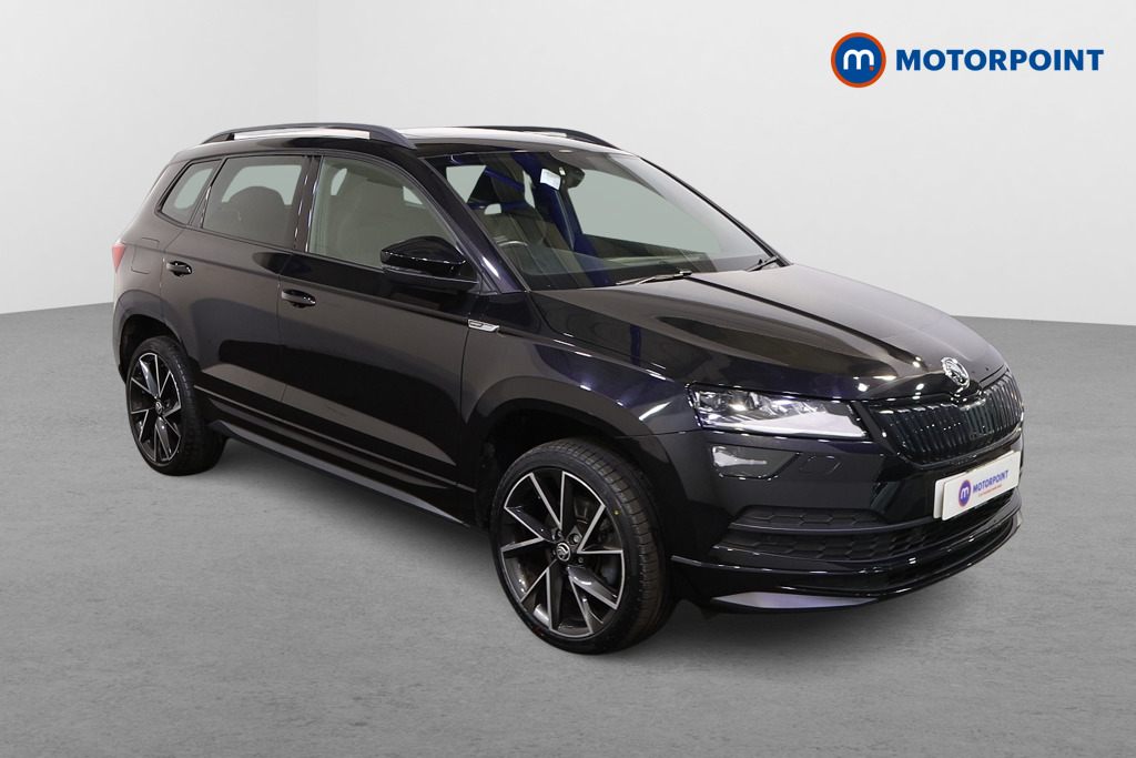 Skoda Karoq Sport Line Automatic Petrol SUV - Stock Number (1510012) - Drivers side front corner