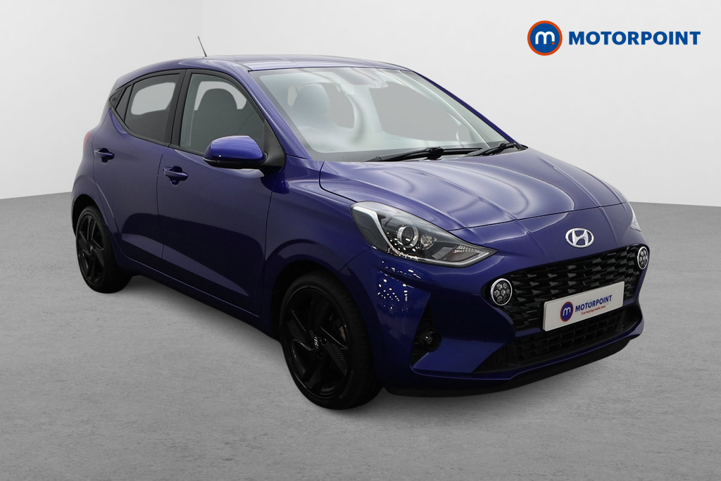 Hyundai I10 Premium Automatic Petrol Hatchback - Stock Number (1510445) - Drivers side front corner