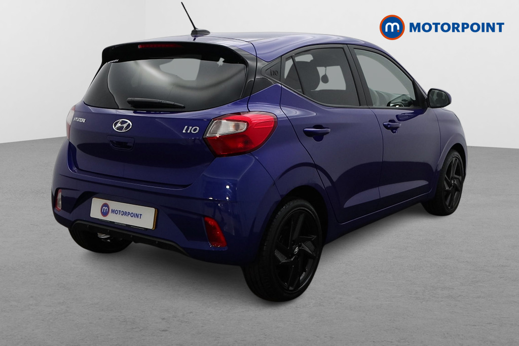 Hyundai I10 Premium Automatic Petrol Hatchback - Stock Number (1510445) - Drivers side rear corner