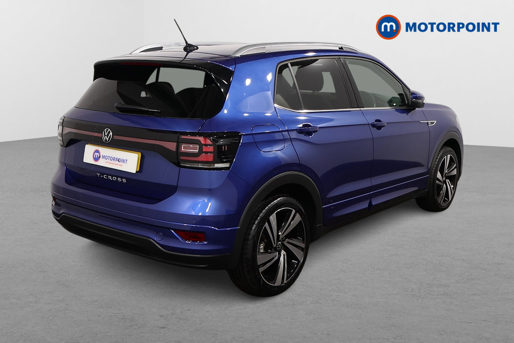 Volkswagen T-Cross R-Line Manual Petrol SUV - Stock Number (1511111) - Drivers side rear corner