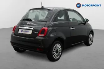 Fiat 500 Lounge Manual Petrol-Electric Hybrid Hatchback - Stock Number (1498148) - Drivers side rear corner