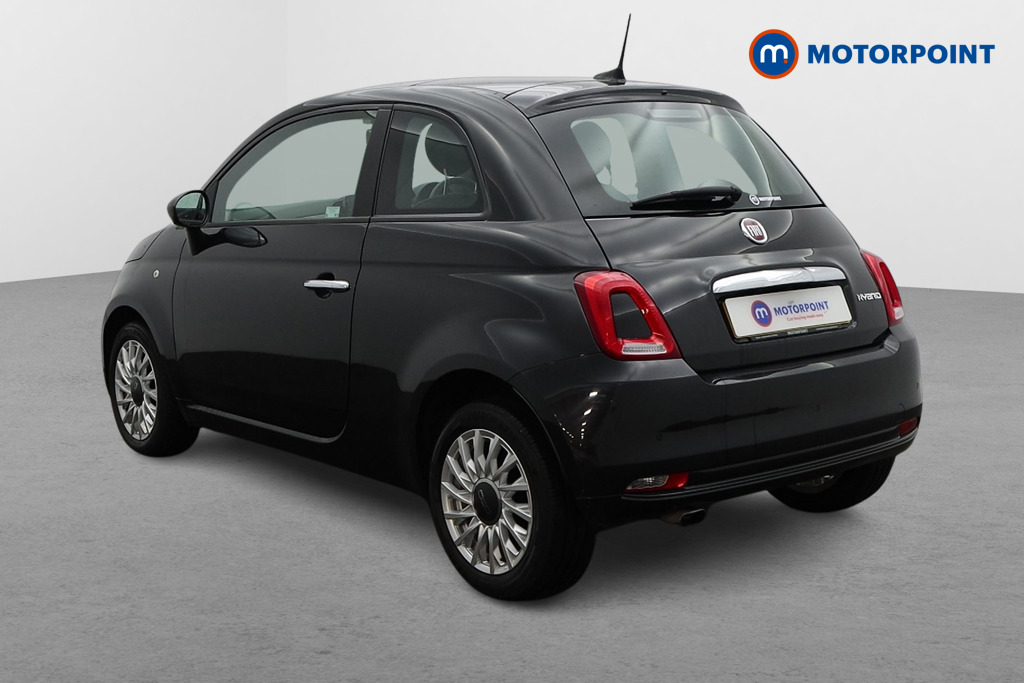 Fiat 500 Lounge Manual Petrol-Electric Hybrid Hatchback - Stock Number (1498148) - Passenger side rear corner