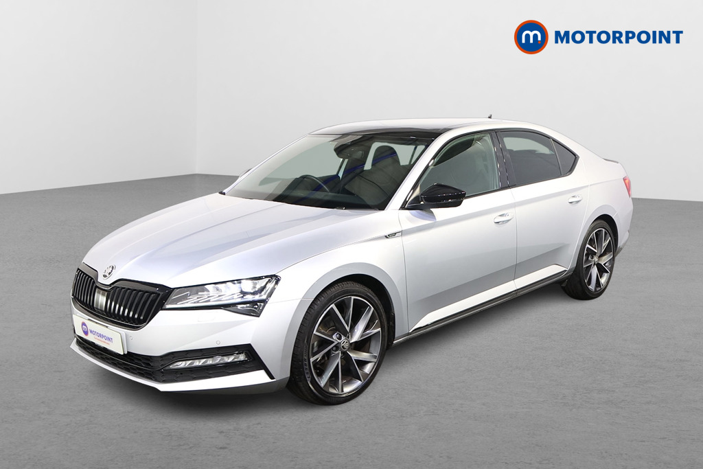 Skoda Superb Sport Line Plus Automatic Petrol Hatchback - Stock Number (1505331) - Passenger side front corner