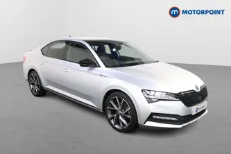 Skoda Superb Sport Line Plus Automatic Petrol Hatchback - Stock Number (1505331) - Drivers side front corner