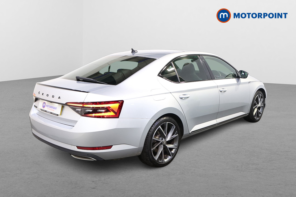 Skoda Superb Sport Line Plus Automatic Petrol Hatchback - Stock Number (1505331) - Drivers side rear corner