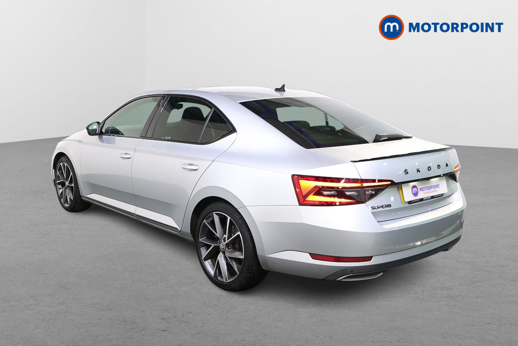 Skoda Superb Sport Line Plus Automatic Petrol Hatchback - Stock Number (1505331) - Passenger side rear corner