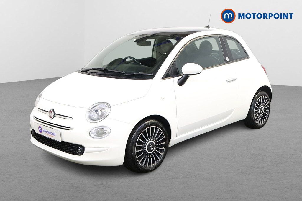 Fiat 500 Launch Edition Manual Petrol-Electric Hybrid Hatchback - Stock Number (1509186) - Passenger side front corner