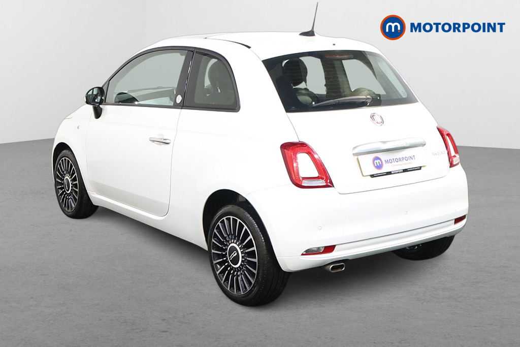 Fiat 500 Launch Edition Manual Petrol-Electric Hybrid Hatchback - Stock Number (1509186) - Passenger side rear corner