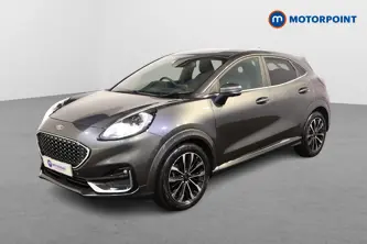 Ford Puma St-Line Vignale Automatic Petrol-Electric Hybrid SUV - Stock Number (1510020) - Passenger side front corner