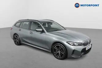 BMW 3 Series M Sport Automatic Petrol Plug-In Hybrid Estate - Stock Number (1494581) - Drivers side front corner