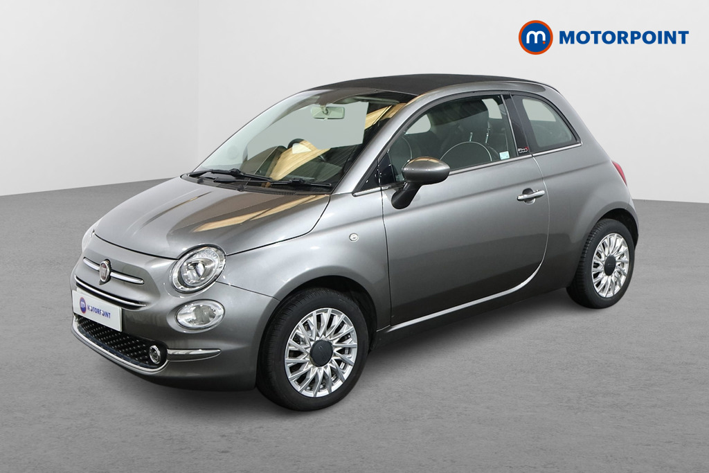 Fiat 500 Lounge Manual Petrol Convertible - Stock Number (1498407) - Passenger side front corner