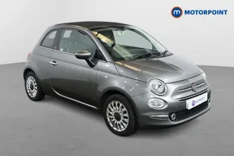 Fiat 500 Lounge Manual Petrol Convertible - Stock Number (1498407) - Drivers side front corner