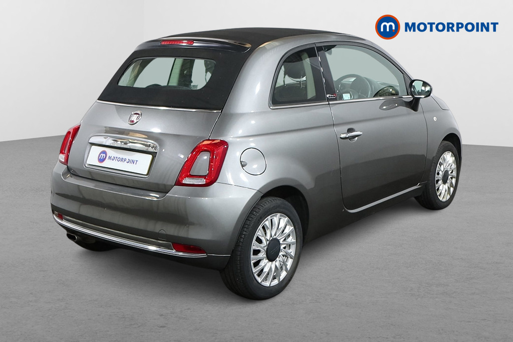 Fiat 500 Lounge Manual Petrol Convertible - Stock Number (1498407) - Drivers side rear corner