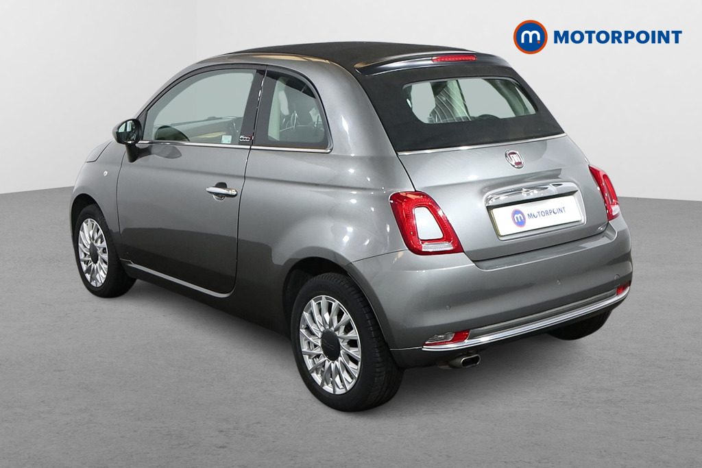 Fiat 500 Lounge Manual Petrol Convertible - Stock Number (1498407) - Passenger side rear corner