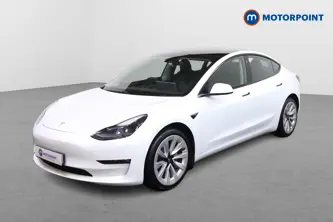 Tesla Model 3 Long Range Automatic Electric Saloon - Stock Number (1510068) - Passenger side front corner