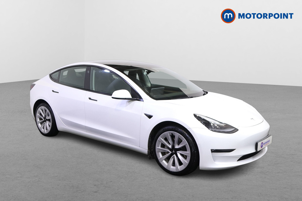 Tesla Model 3 Long Range Automatic Electric Saloon - Stock Number (1510068) - Drivers side front corner