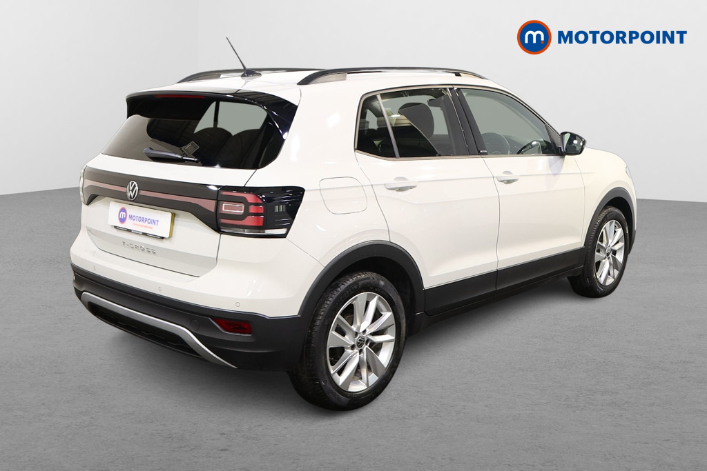 Volkswagen T-Cross Active Manual Petrol SUV - Stock Number (1510080) - Drivers side rear corner