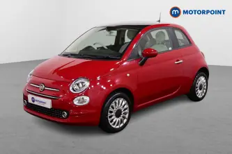 Fiat 500 Lounge Manual Petrol-Electric Hybrid Hatchback - Stock Number (1510640) - Passenger side front corner