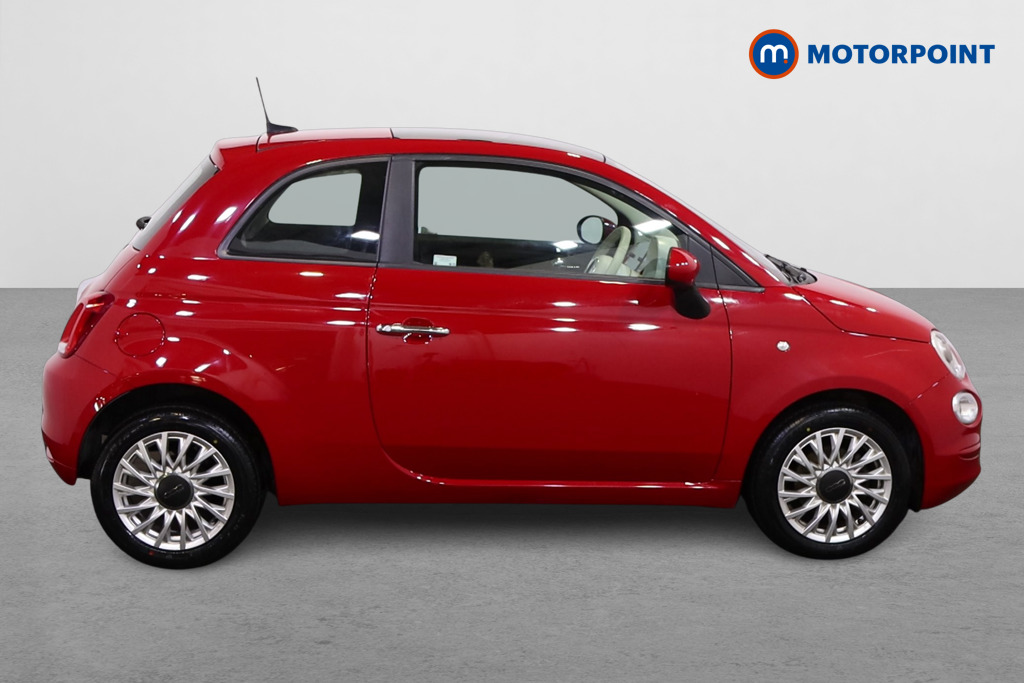 Fiat 500 Lounge Manual Petrol-Electric Hybrid Hatchback - Stock Number (1510640) - Drivers side