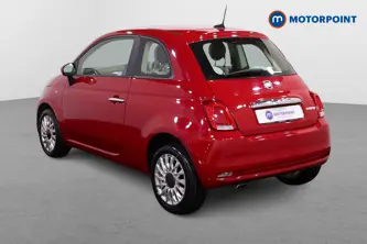 Fiat 500 Lounge Manual Petrol-Electric Hybrid Hatchback - Stock Number (1510640) - Passenger side rear corner