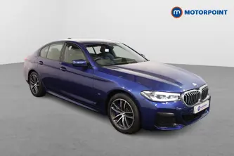 BMW 5 Series M Sport Automatic Petrol Plug-In Hybrid Saloon - Stock Number (1511315) - Drivers side front corner