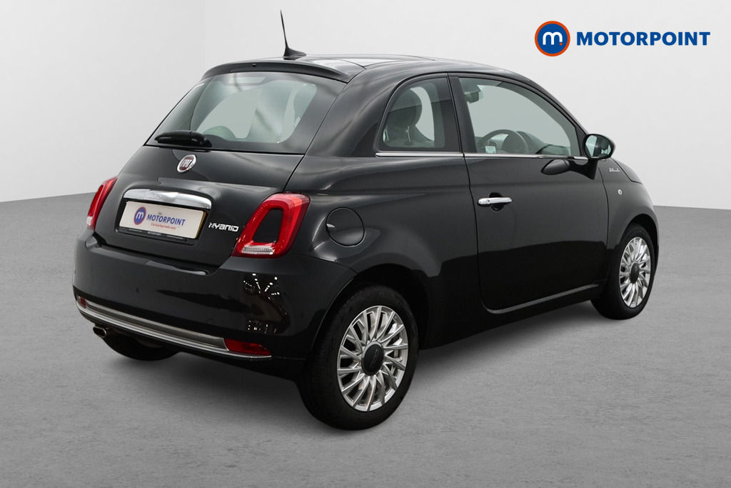 Fiat 500 Dolcevita Manual Petrol-Electric Hybrid Hatchback - Stock Number (1501752) - Drivers side rear corner