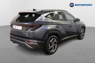 Hyundai Tucson Premium Automatic Petrol-Electric Hybrid SUV - Stock Number (1506945) - Drivers side rear corner