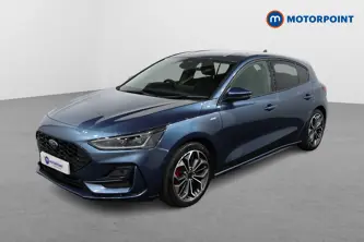 Ford Focus St-Line X Automatic Petrol-Electric Hybrid Hatchback - Stock Number (1507211) - Passenger side front corner