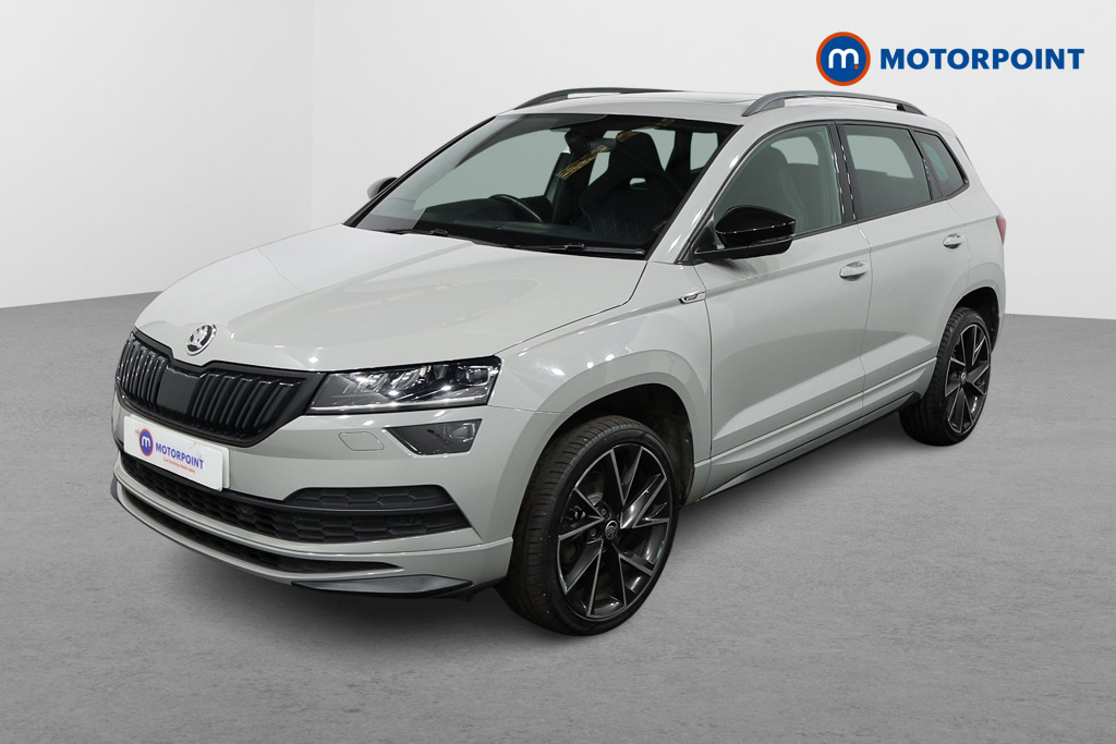 Skoda Karoq Sport Line Automatic Petrol SUV - Stock Number (1510077) - Passenger side front corner