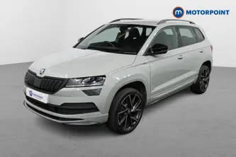 Skoda Karoq Sport Line Automatic Petrol SUV - Stock Number (1510077) - Passenger side front corner