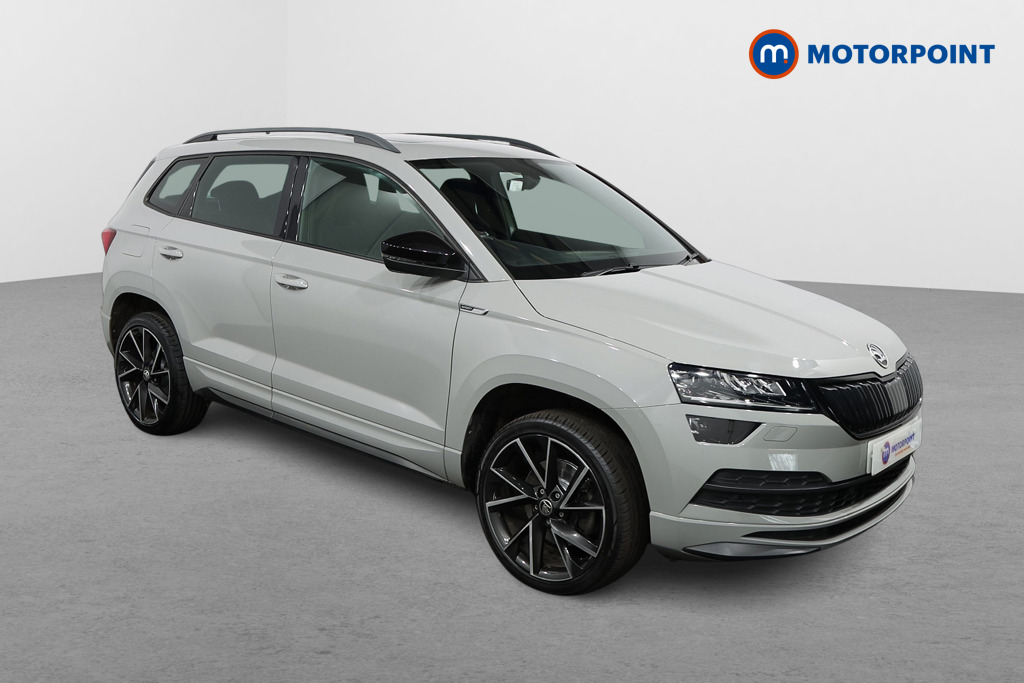 Skoda Karoq Sport Line Automatic Petrol SUV - Stock Number (1510077) - Drivers side front corner