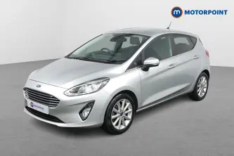 Ford Fiesta Titanium Manual Petrol-Electric Hybrid Hatchback - Stock Number (1504321) - Passenger side front corner