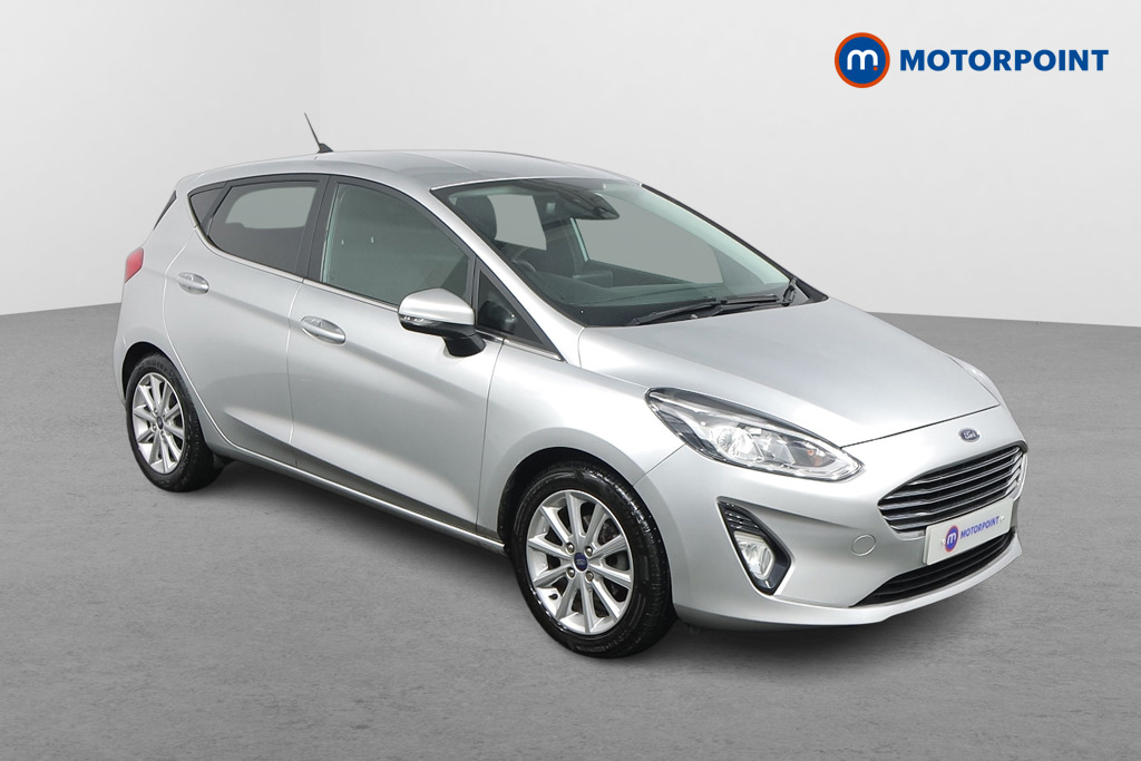 Ford Fiesta Titanium Manual Petrol-Electric Hybrid Hatchback - Stock Number (1504321) - Drivers side front corner