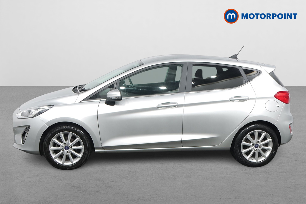 Ford Fiesta Titanium Manual Petrol-Electric Hybrid Hatchback - Stock Number (1504321) - Passenger side