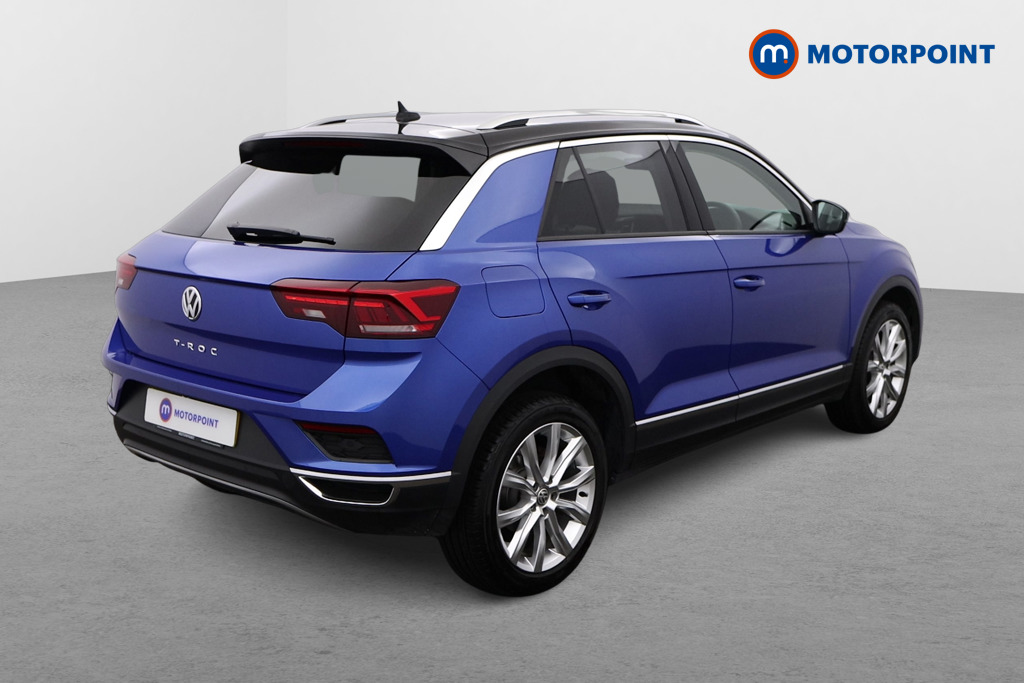 Volkswagen T-Roc SEL Automatic Petrol SUV - Stock Number (1509922) - Drivers side rear corner