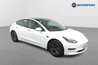 Tesla Model 3 Standard Plus Automatic Electric Saloon - Stock Number (1510033) - Drivers side front corner