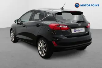 Ford Fiesta Titanium X Manual Petrol-Electric Hybrid Hatchback - Stock Number (1510044) - Passenger side rear corner