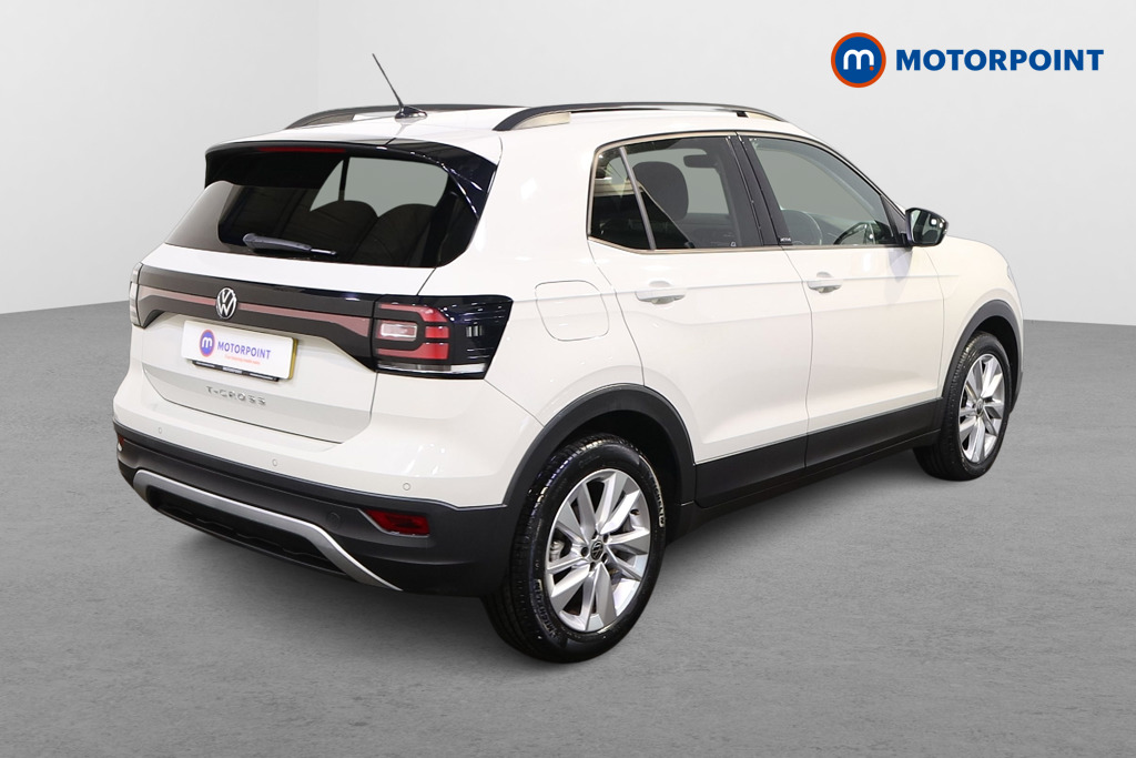 Volkswagen T-Cross Active Automatic Petrol SUV - Stock Number (1511377) - Drivers side rear corner