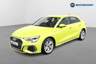 Audi A3 S Line Automatic Petrol Plug-In Hybrid Hatchback - Stock Number (1511379) - Passenger side front corner