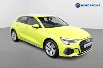 Audi A3 S Line Automatic Petrol Plug-In Hybrid Hatchback - Stock Number (1511379) - Drivers side front corner