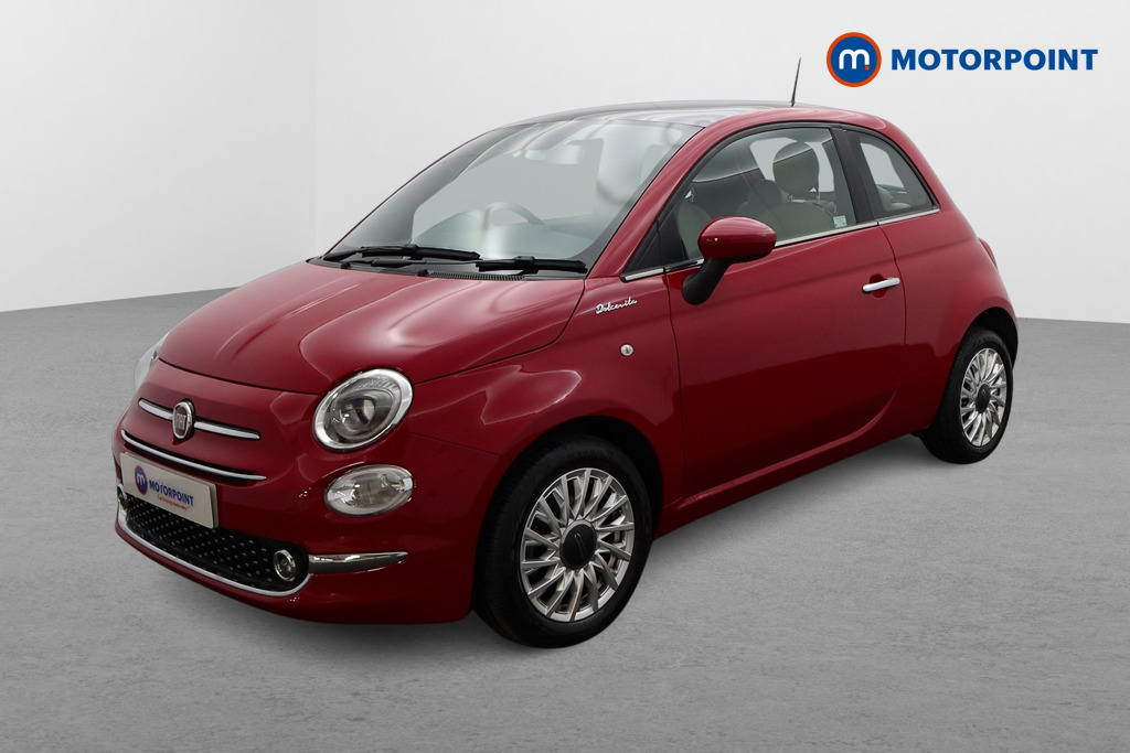 Fiat 500 Dolcevita Manual Petrol-Electric Hybrid Hatchback - Stock Number (1502950) - Passenger side front corner