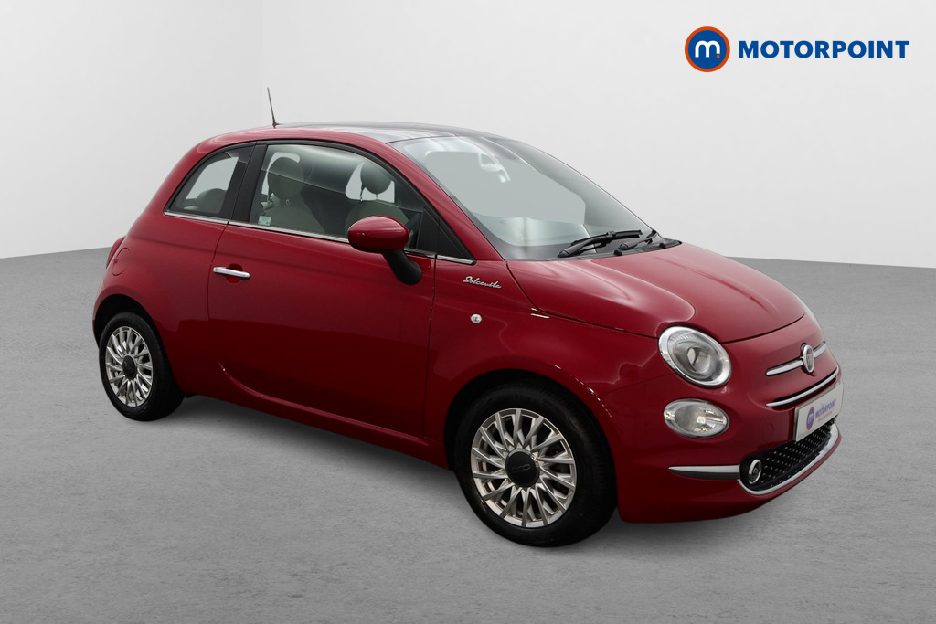 Fiat 500 Dolcevita Manual Petrol-Electric Hybrid Hatchback - Stock Number (1502950) - Drivers side front corner