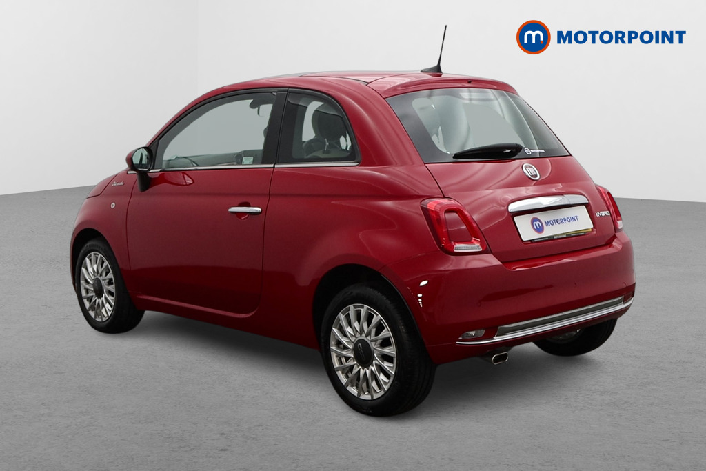 Fiat 500 Dolcevita Manual Petrol-Electric Hybrid Hatchback - Stock Number (1502950) - Passenger side rear corner