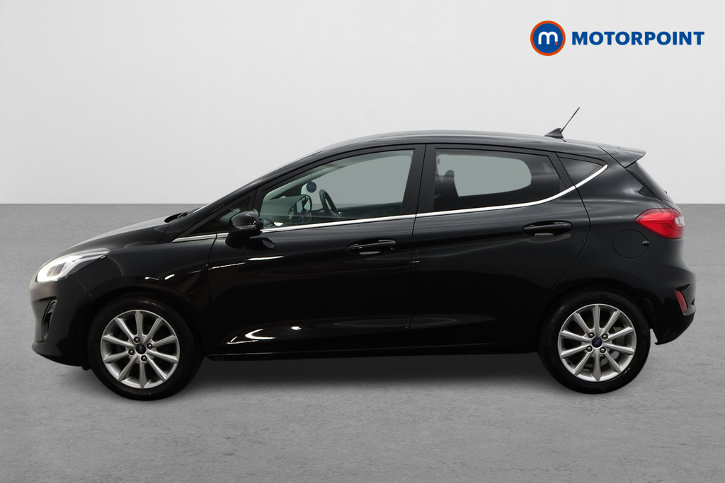 Ford Fiesta Titanium Manual Petrol-Electric Hybrid Hatchback - Stock Number (1504322) - Passenger side