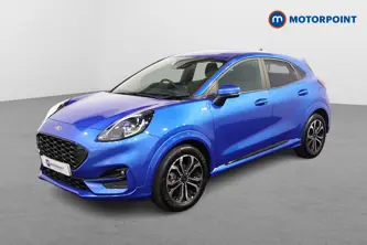 Ford Puma St-Line Automatic Petrol-Electric Hybrid SUV - Stock Number (1507214) - Passenger side front corner