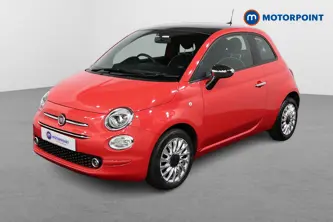 Fiat 500 Lounge Manual Petrol-Electric Hybrid Hatchback - Stock Number (1509869) - Passenger side front corner