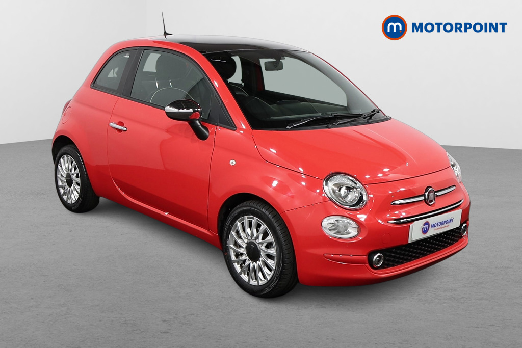 Fiat 500 Lounge Manual Petrol-Electric Hybrid Hatchback - Stock Number (1509869) - Drivers side front corner